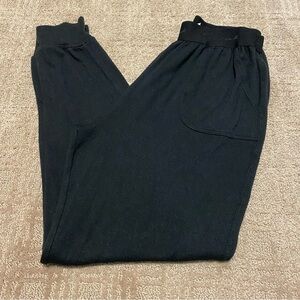 {Victoria's Secret | PINK} Cozy Sleep Bottoms | Black ~ Size Small